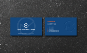 Design de Carte de Visite par LAXMI DESIGNHUB pour Nautical Ventures | Design : #25977487