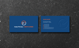 Design de Carte de Visite par LAXMI DESIGNHUB pour Nautical Ventures | Design : #25977488