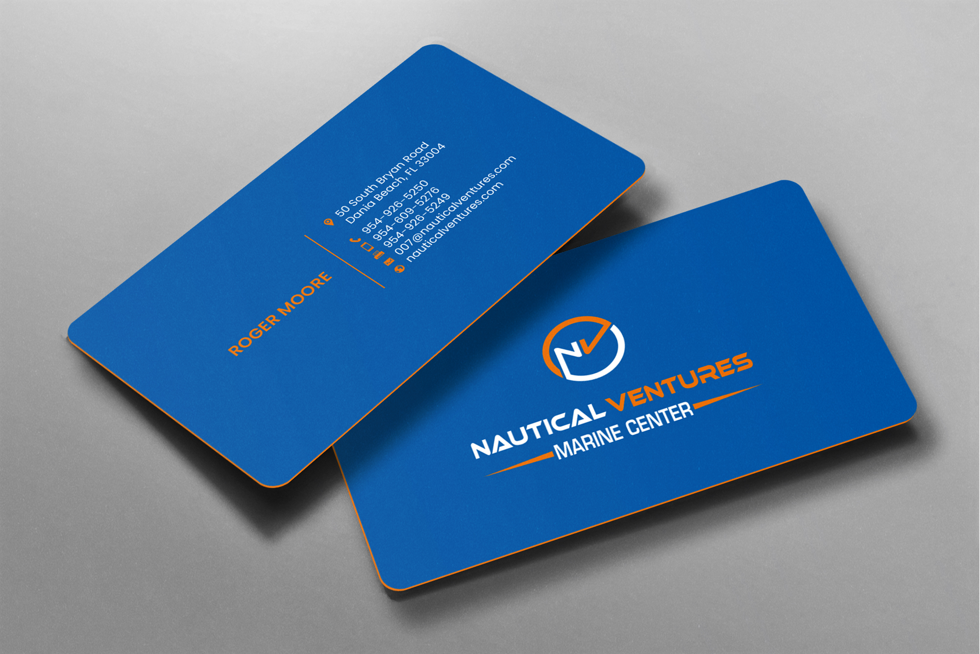 Diseño de Tarjeta de Presentación por chandrayaan.creative para Nautical Ventures | Diseño #25978637