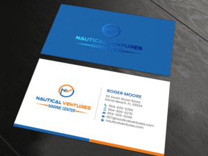 Business Card Design by chandrayaan.creative for Nautical Ventures | Design: #25978654