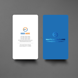 Business Card Design by chandrayaan.creative for Nautical Ventures | Design: #25979601