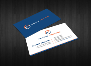 Visitenkarten-Design von Tripti Ranjan Gain für Nautical Ventures | Design: #25979374