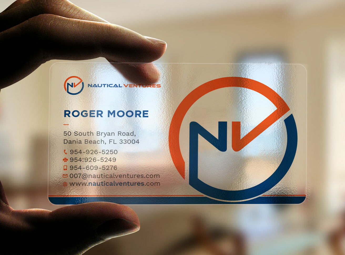 Business Card Design by Tripti Ranjan Gain for Nautical Ventures | Design #25979380