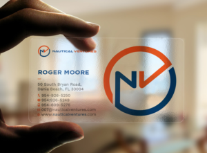 Design de Carte de Visite par Tripti Ranjan Gain pour Nautical Ventures | Design : #25979382