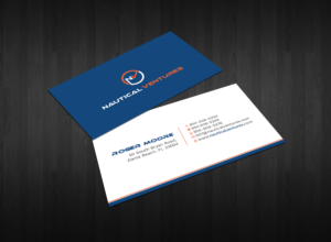 Design de Carte de Visite par Tripti Ranjan Gain pour Nautical Ventures | Design : #25979384