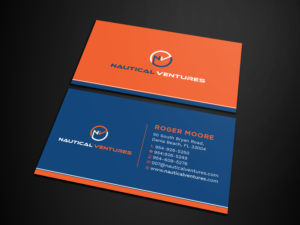 Design de Carte de Visite par Tripti Ranjan Gain pour Nautical Ventures | Design : #25979388