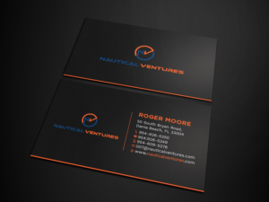Design de Carte de Visite par Tripti Ranjan Gain pour Nautical Ventures | Design : #25979389