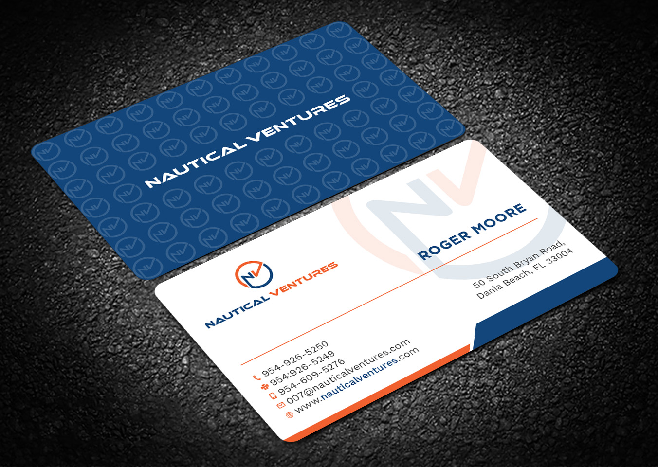 Business Card Design by Tripti Ranjan Gain for Nautical Ventures | Design #25979396