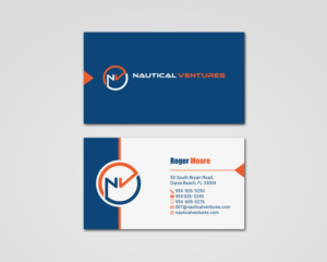 Visitenkarten-Design von MDesign für Nautical Ventures | Design: #25976966