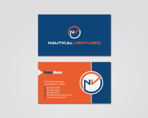 Visitenkarten-Design von MDesign für Nautical Ventures | Design: #25976967