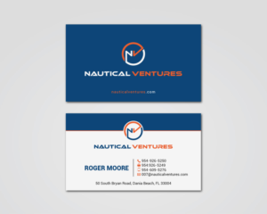 Visitenkarten-Design von MDesign für Nautical Ventures | Design: #26011951