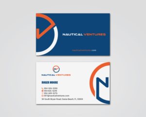Yacht, Boats, Watersports company needs a redesign of business card | Business Card Design by MDesign