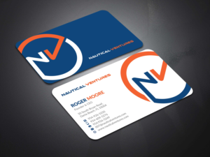 Visitenkarten-Design von Musa. A für Nautical Ventures | Design: #25988428