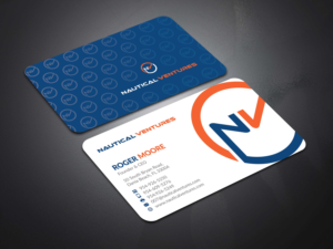 Visitenkarten-Design von Musa. A für Nautical Ventures | Design: #25988429