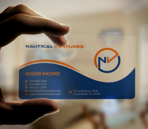 Visitenkarten-Design von Musa. A für Nautical Ventures | Design: #26030072