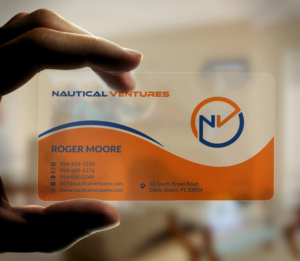 Visitenkarten-Design von Musa. A für Nautical Ventures | Design: #26030074