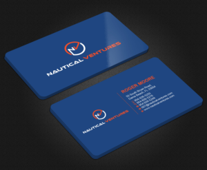 Design de Carte de Visite par Uttom 2 pour Nautical Ventures | Design : #26001634