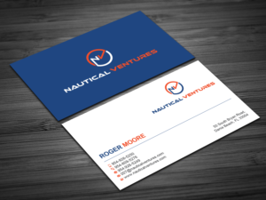 Design de Carte de Visite par Uttom 2 pour Nautical Ventures | Design : #26001640