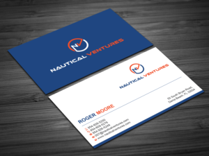 Design de Carte de Visite par Uttom 2 pour Nautical Ventures | Design : #26001649