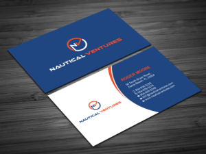 Design de Carte de Visite par Uttom 2 pour Nautical Ventures | Design : #26001650