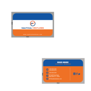 Business Card Design by bc_hickey for Nautical Ventures | Design: #25982382