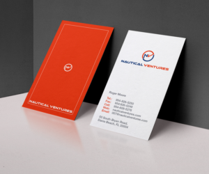 Design de Carte de Visite par ChicD pour Nautical Ventures | Design : #26047613