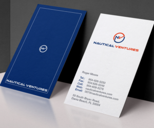 Yacht, Boats, Watersports company needs a redesign of business card | Diseño de Tarjeta de Presentación por ChicD
