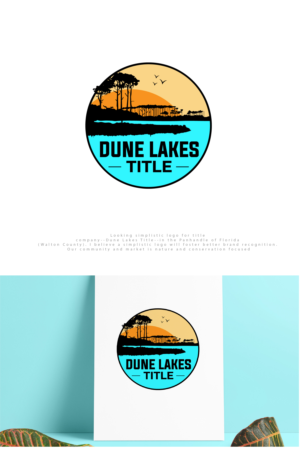 Logo Design by pinkeart for Dune Lakes Title | Design: #25987251