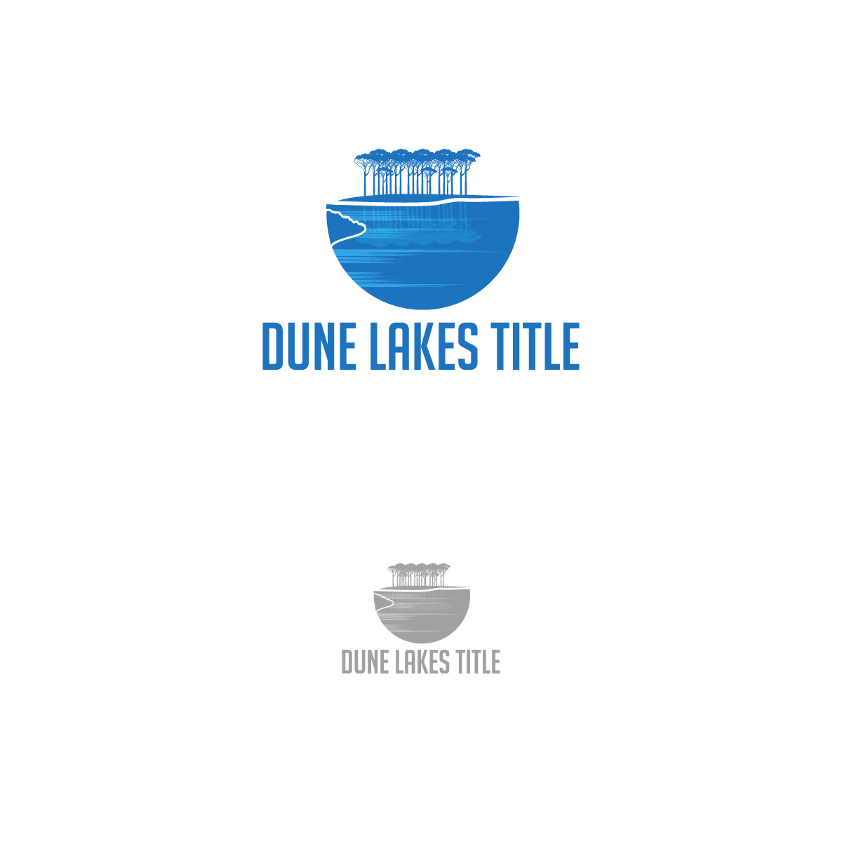 Logo Design by Graphic Bricks for Dune Lakes Title | Design #25980639