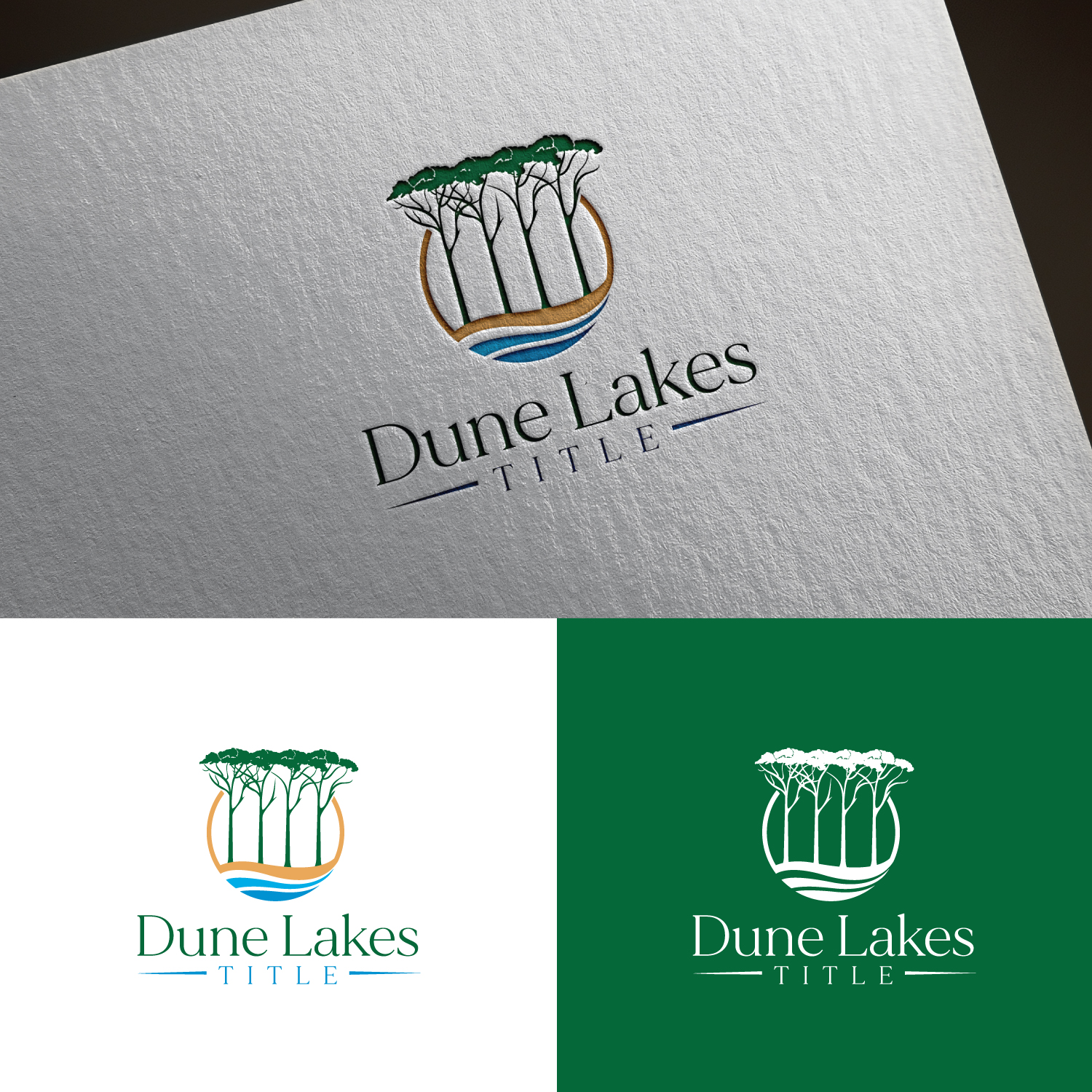 Logo Design by sankar999 for Dune Lakes Title | Design #25976843