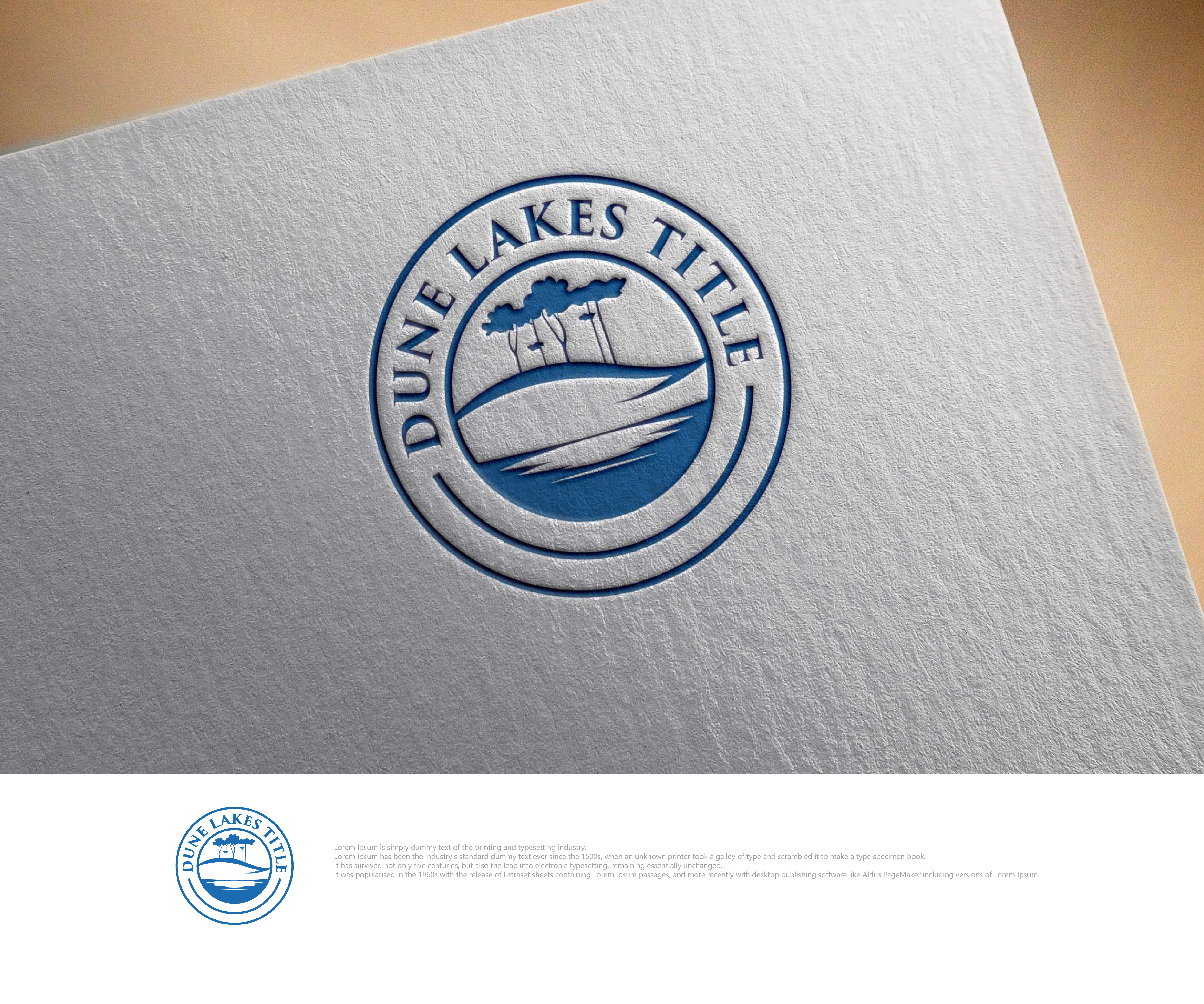 Diseño de Logo por Hendy April para Dune Lakes Title | Diseño #25980180