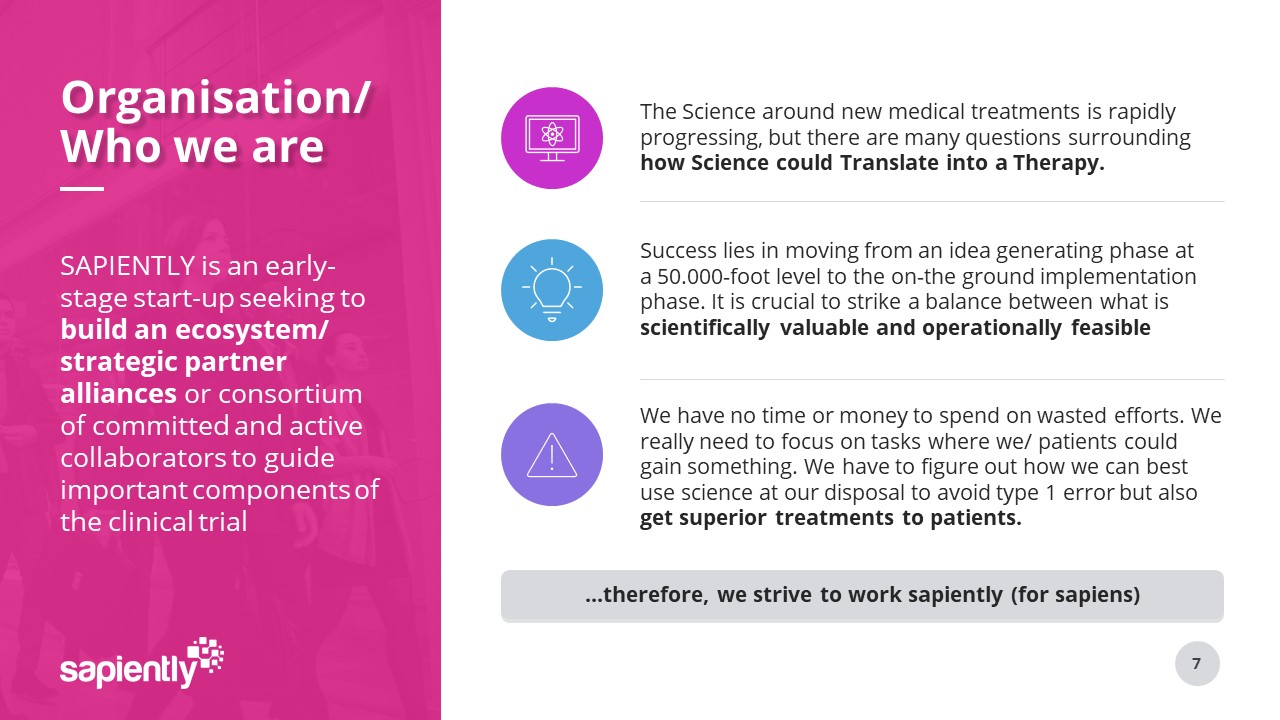 Diseño de PowerPoint por latebloomerdesign para sapiently | Diseño #26027700