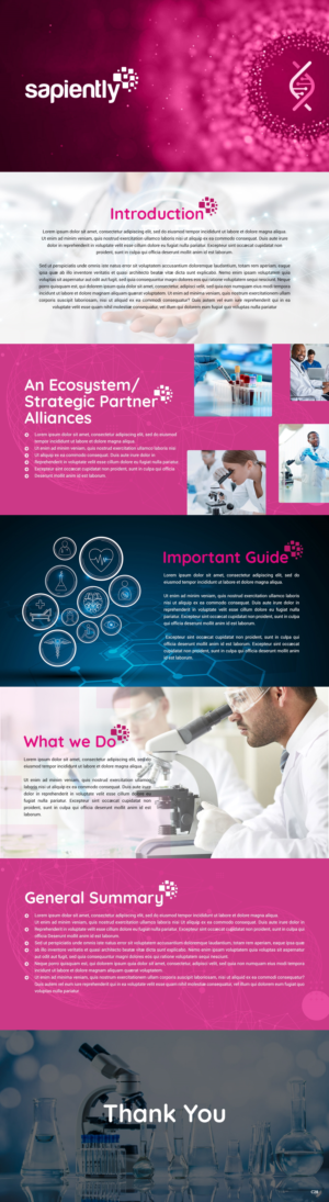 PowerPoint-Design von pb für sapiently | Design: #25980218
