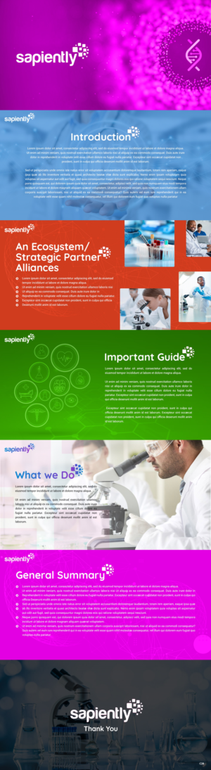 PowerPoint-Design von pb für sapiently | Design: #26010667