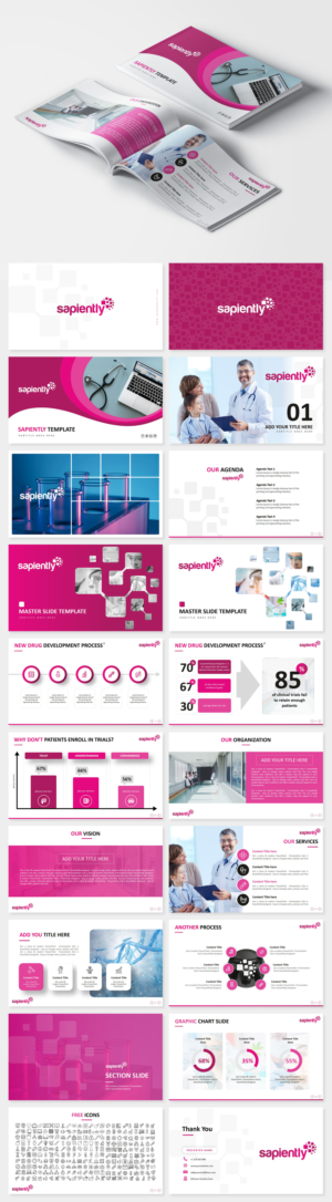PowerPoint-Design von Luvinda für sapiently | Design: #25993567