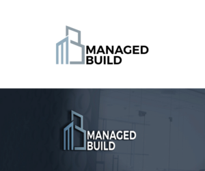 Managed Build (company name). Also  looking for a great  slogan, so happy to pay for a catchy classy slogan as an extra to be integrated also. | Logo Design by FourtuneDesign