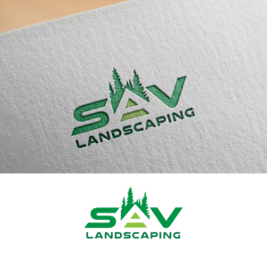 Logo Design by megamen for SAV Landscaping | Design #25978952