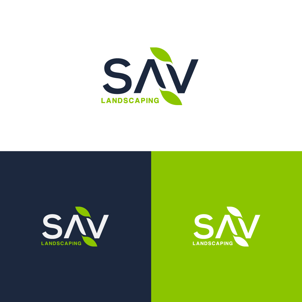 Logo Design by ecorokerz for SAV Landscaping | Design #25979065