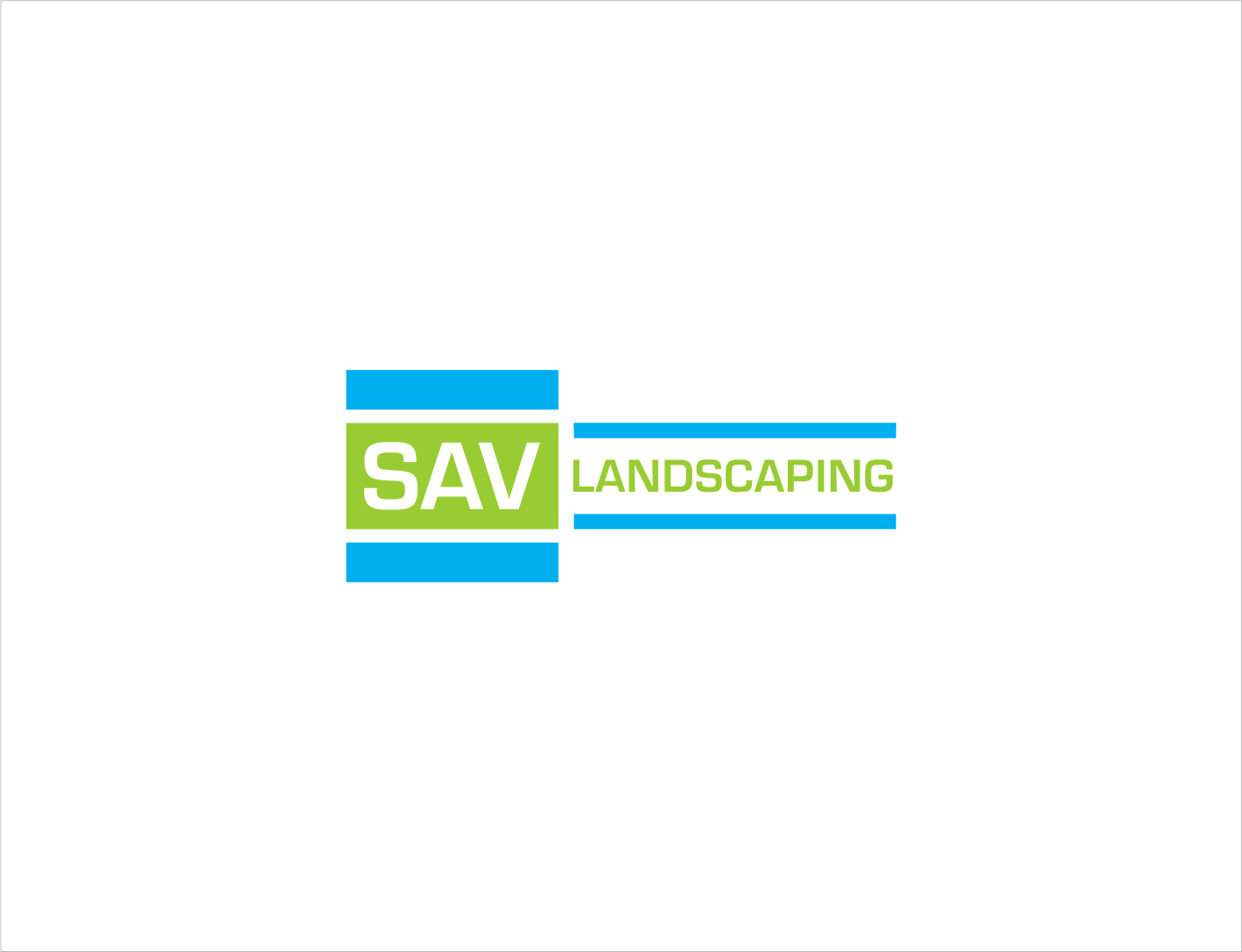 Logo Design by BNdesigner for SAV Landscaping | Design #25987308