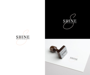 Title: Shine - Subtitle: Nails & Beauty | Logo Design by uitaki