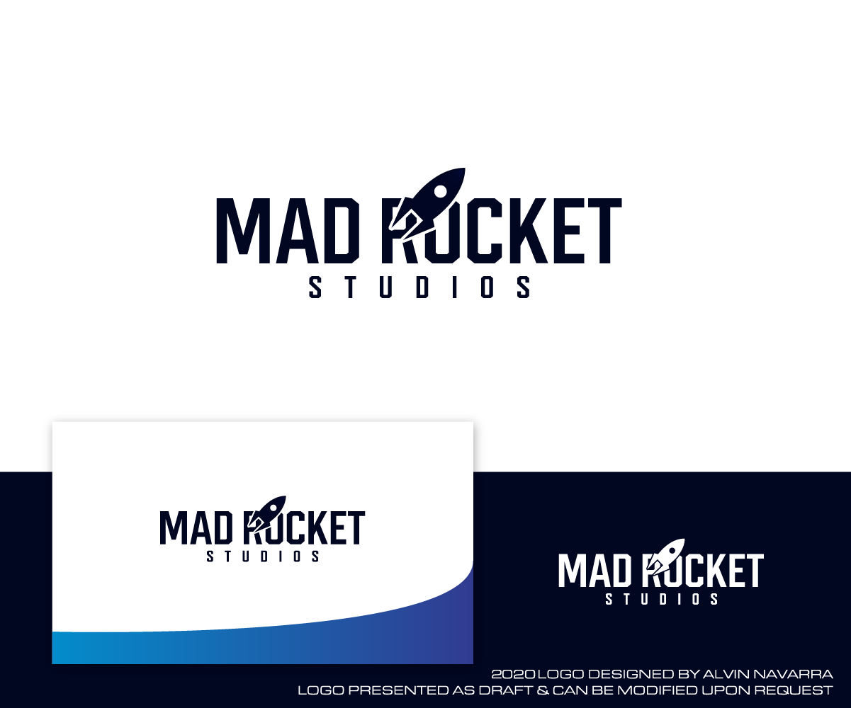 Logo Design by alvinnavarra for Mad Rocket Studios | Design #25995505