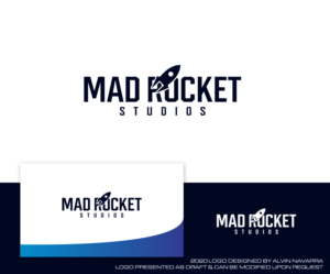 Diseño de Logo por alvinnavarra para Mad Rocket Studios | Diseño: #25995505