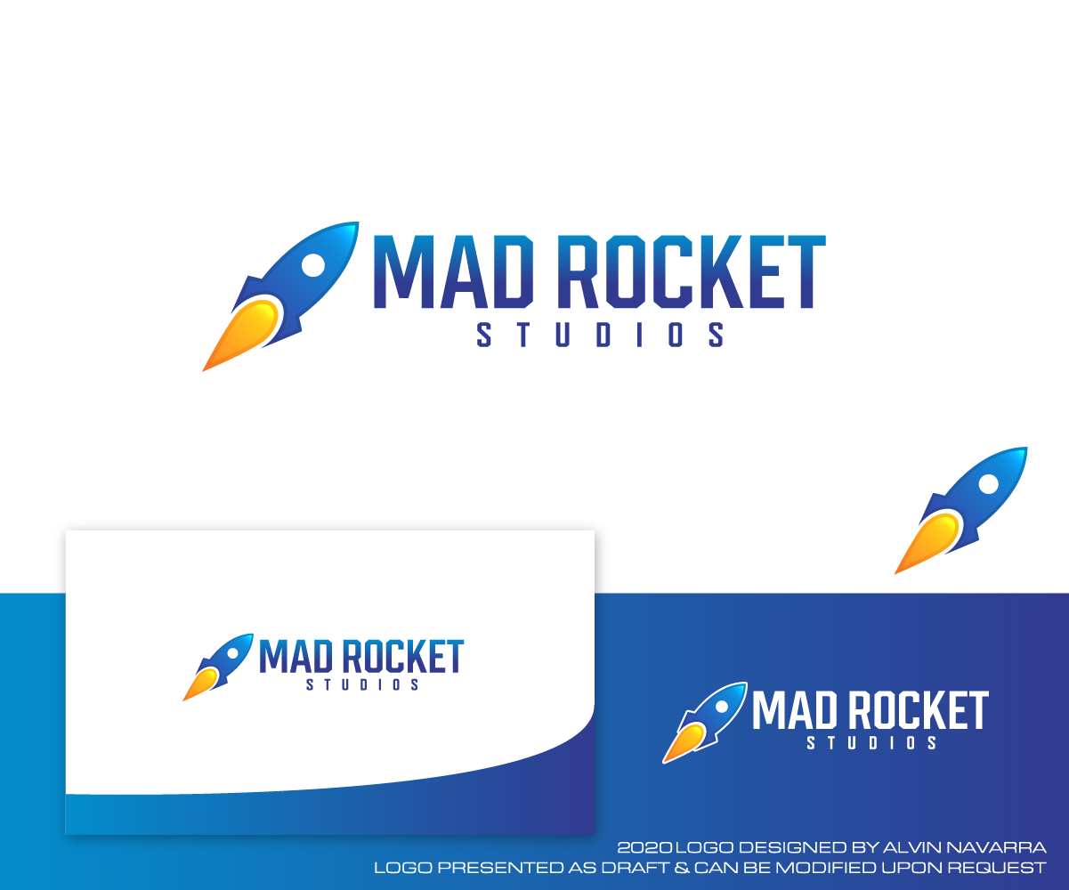 Logo Design by alvinnavarra for Mad Rocket Studios | Design #26002596