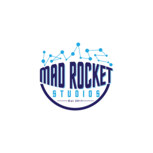 MUST HAVE: Mad Rocket Studios, OPTIONAL:  Established/Est 2011 | Diseño de Logo por alpha hop