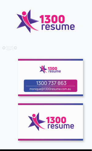 1300 Resume | Diseño de Logo por Val brito