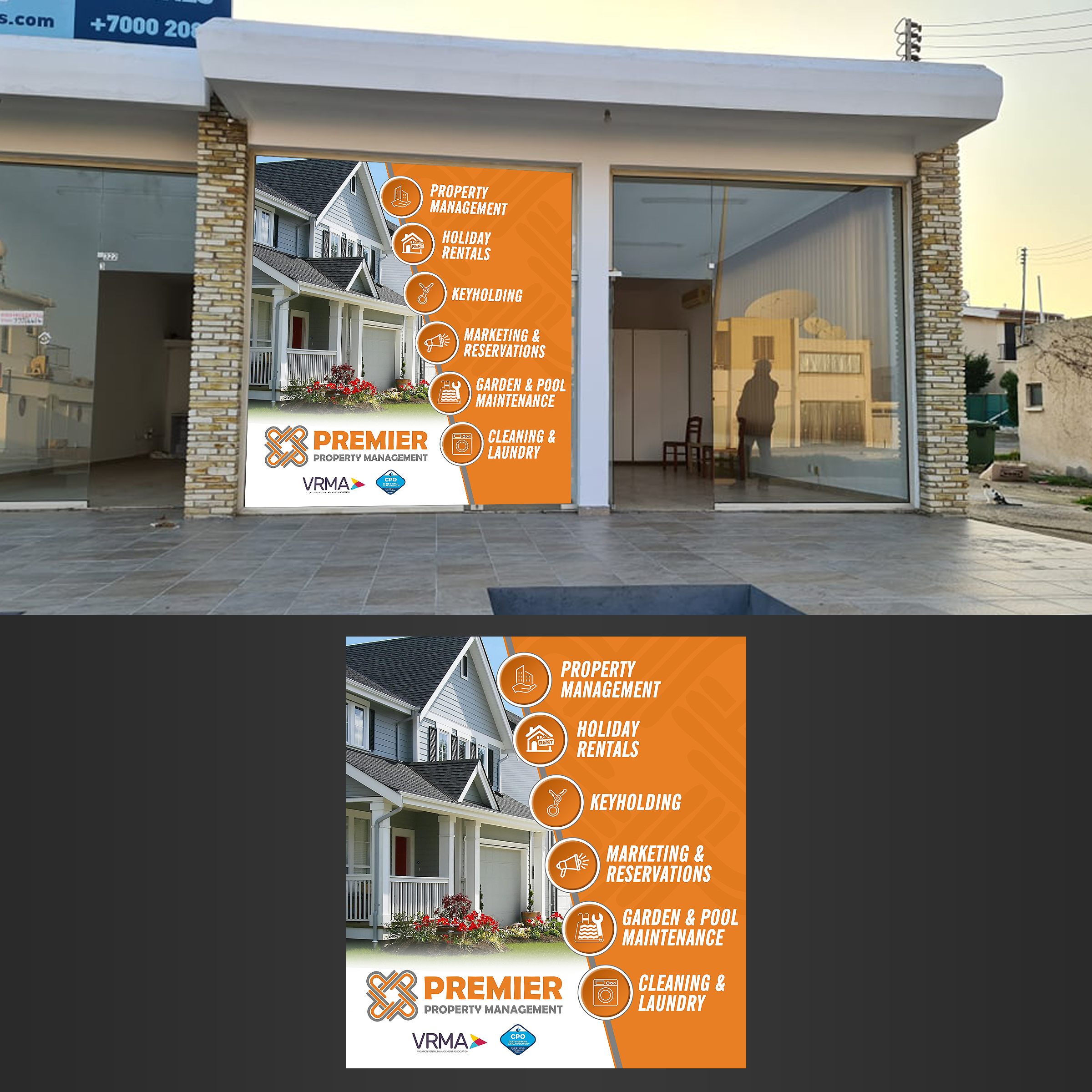 Signage Design by Designers Hub for this project | Design #25986347