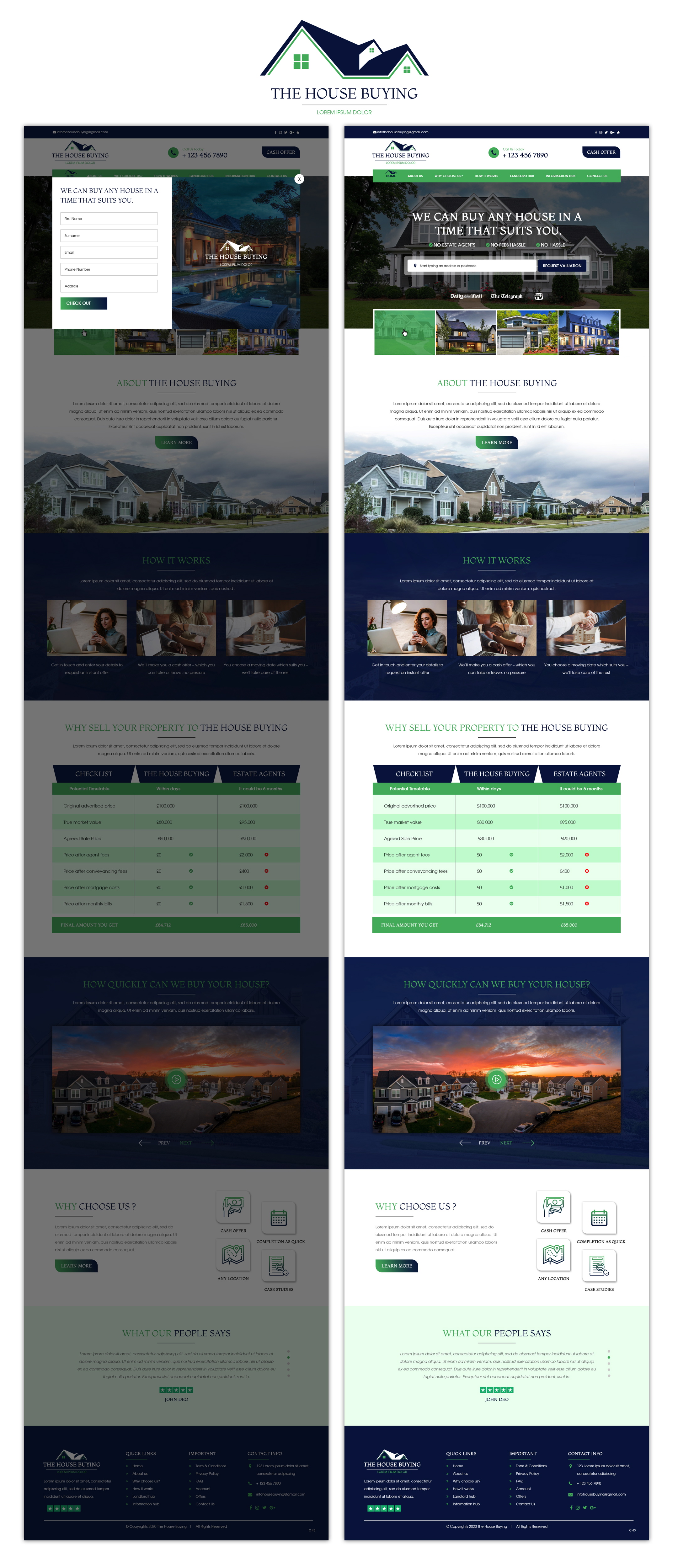 Web Design by pb for this project | Design #25986186