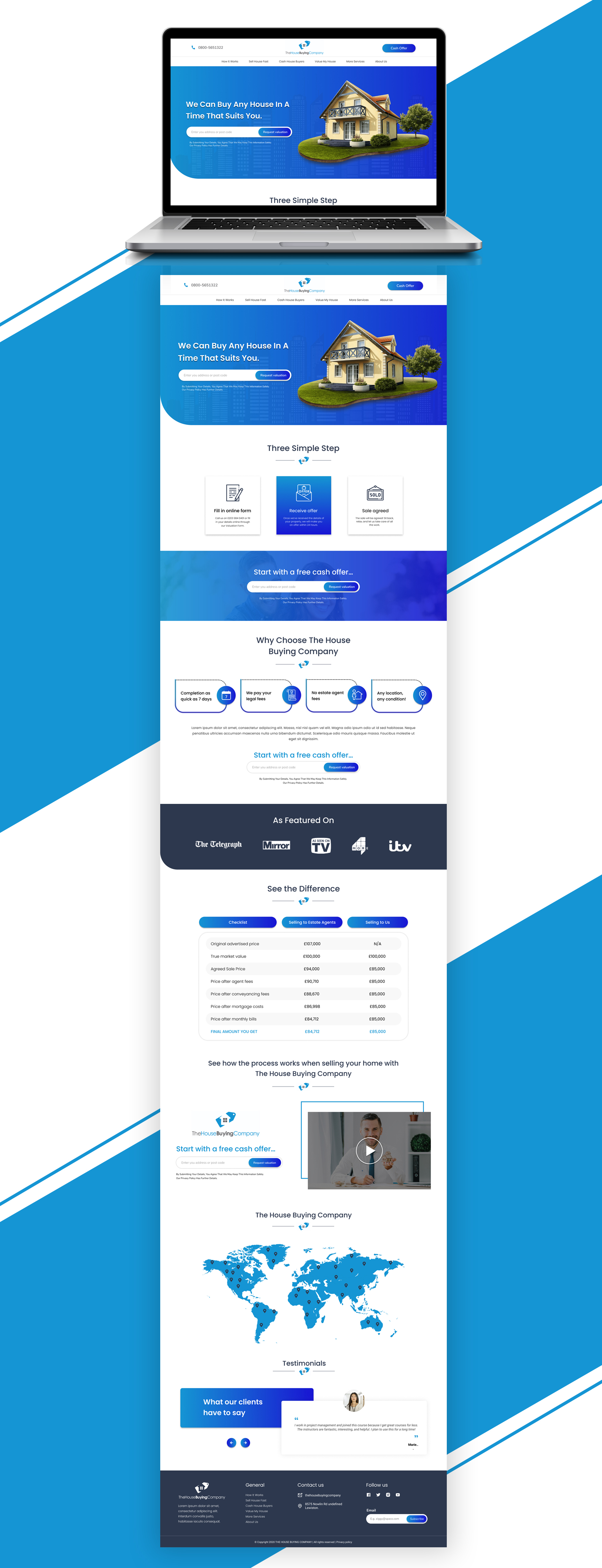 Diseño Web por Adeel Rahman para este proyecto | Diseño #26004110
