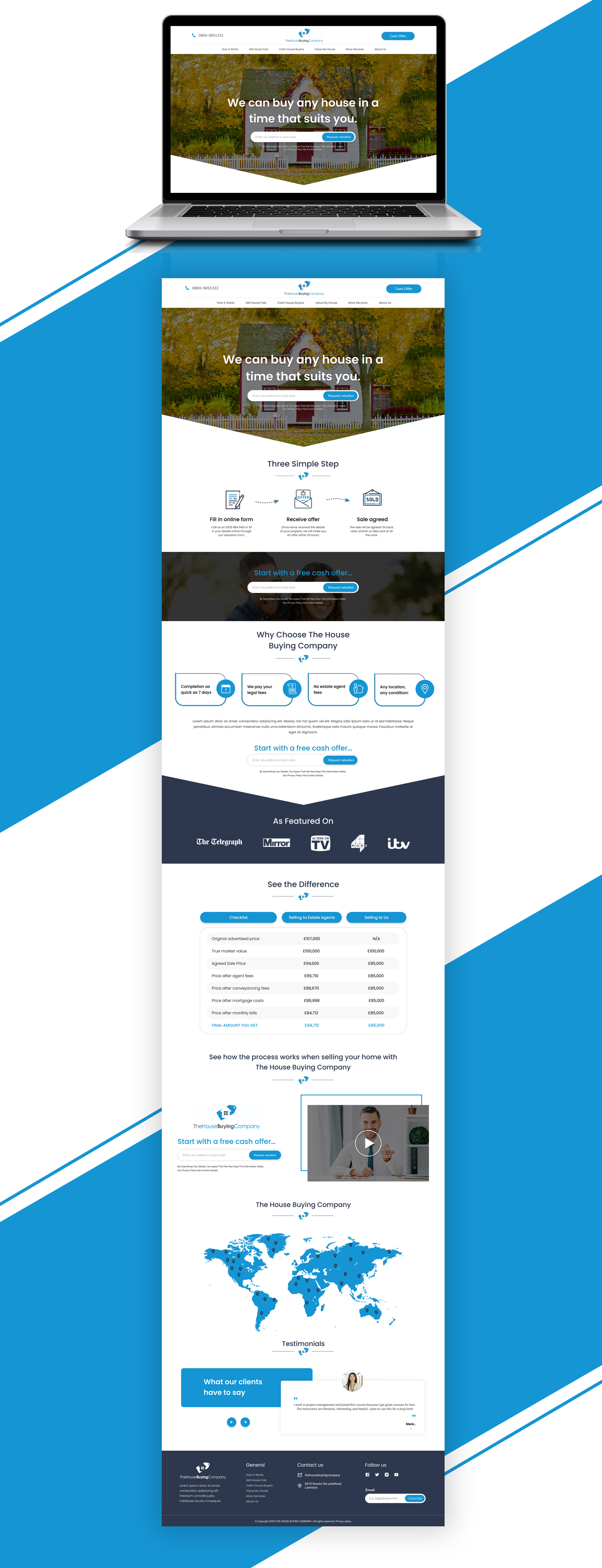 Web Design by Adeel Rahman for this project | Design #26013815