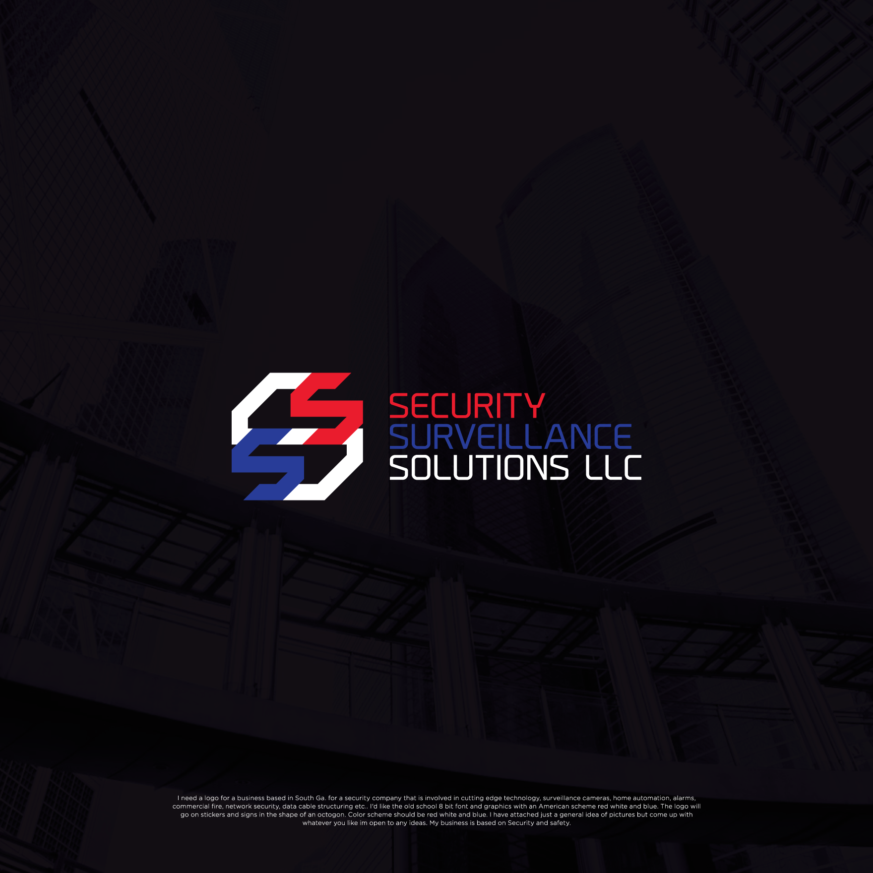 Logo Design by ds | designstructure for Security Surveillance Solutions LLC | Design #25980982
